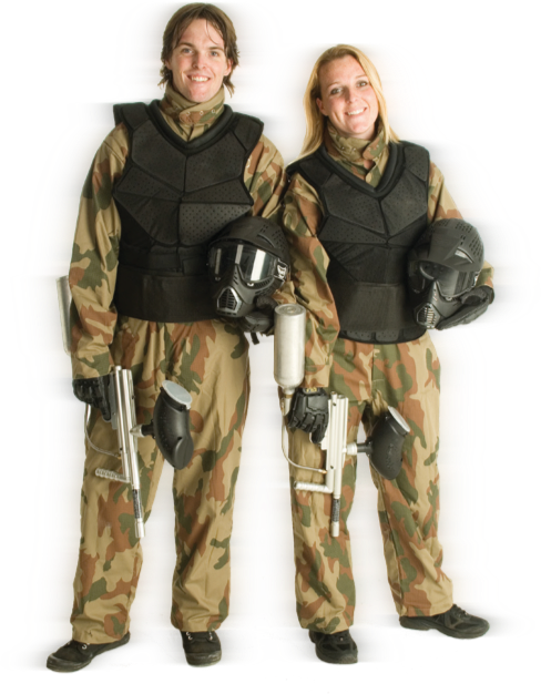 On Point Paintball team members